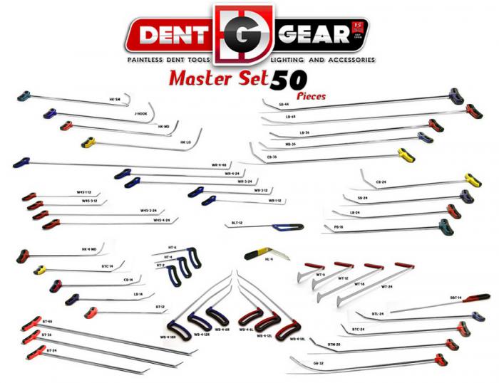 Набор из 50 крюков Dent Gear США 