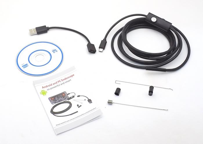 Эндоскоп Android-АQS-5.5мм-1.5м